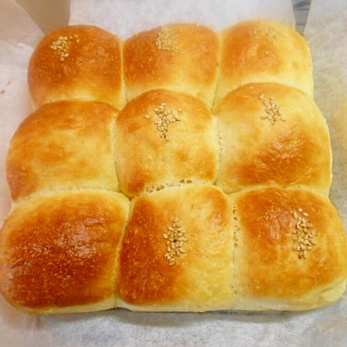 ❀ちぎりアンパン(大豆粉入り)